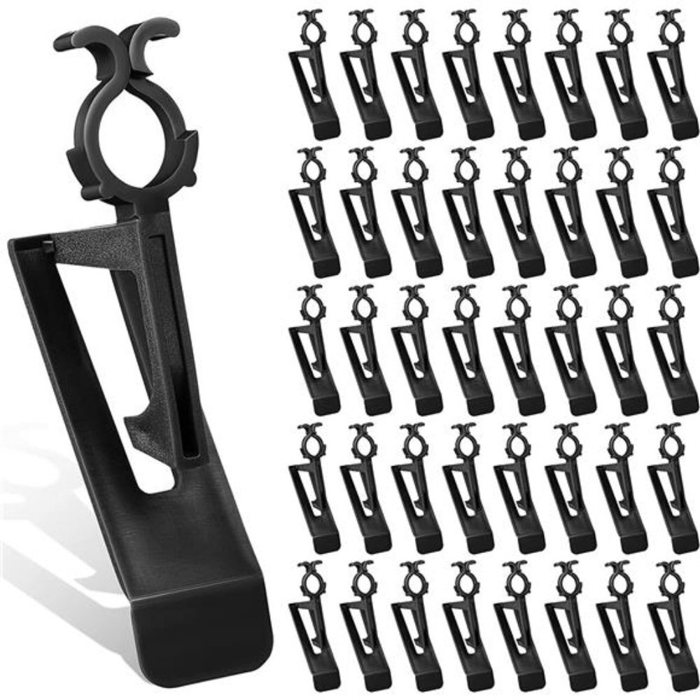 40 Pieces Christmas All-in-One Light Clips Gutter Clip Shingle Clip Light Hanger